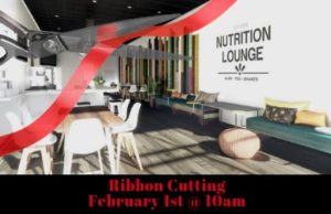 Ribbon-cutting set for Nutrition Lounge in Lakeland