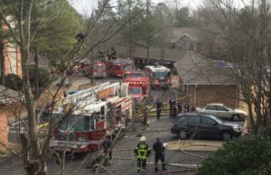 Fire in Lakeland today damages apartments, no injuries reported