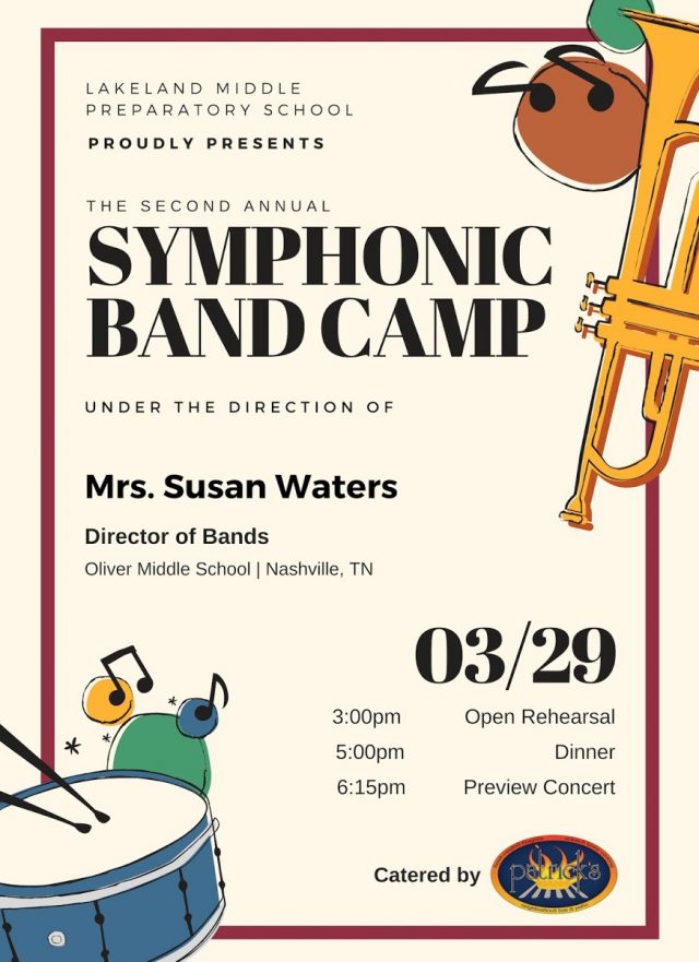 LMPS Symphonic Band Camp is Friday - Lakeland Currents