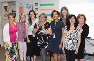 Joanne Pedersen, an LES second grade teacher, honored this week