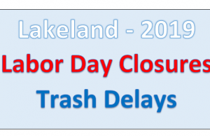 Labor Day in Lakeland, on Tennessee roads