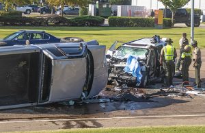Traffic accident this morning near Sprouts Farmers Market in Lakeland