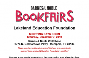 Barnes & Noble Bookfair starting Saturday – Benefits your Lakeland Education Foundation