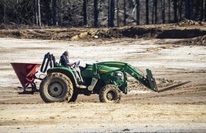 Erosion remediation underway at TLD – Building permit provided to County by City