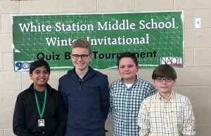 Newly-formed LMPS Quiz Bowl Team competes at White Station Middle School