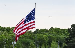 American flag now soars over TLD project