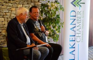 Jerry Lawler And Dave Brown Entertain Lakeland Chamber Crowd