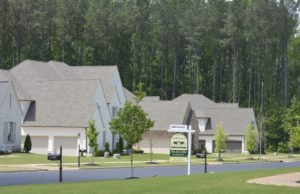 Homes in Oakwood Grove neighborhood.