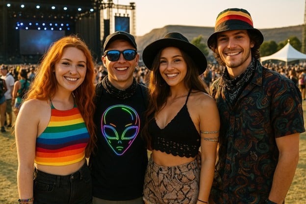 What Do People Wear to Bass Canyon