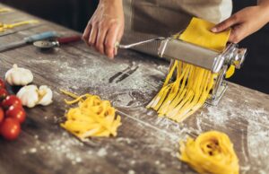 Eric Ryan Denfeld Shares Pasta-Making at Home