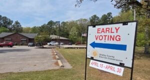Early voting location in Lakeland