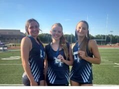 Pictured: Elizabeth Foster, Addie Beth Johnson and Abby Stevens.