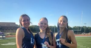 Pictured: Elizabeth Foster, Addie Beth Johnson and Abby Stevens.